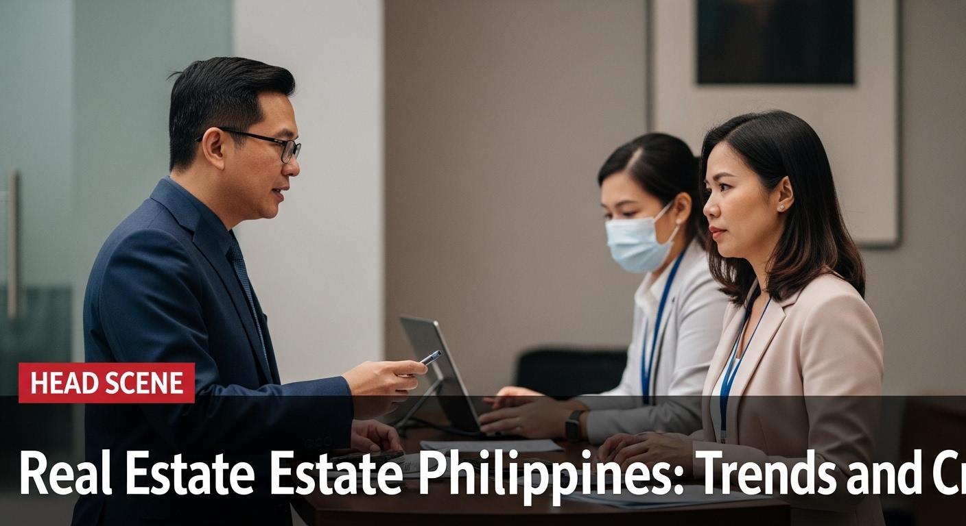 Manila skyline at sunset with tall buildings along the bay.