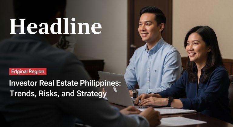 Philippines real estate investment skyline