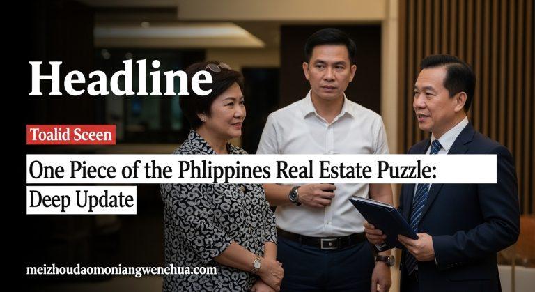 Editorial rendering of Philippine urban real estate development and planning.