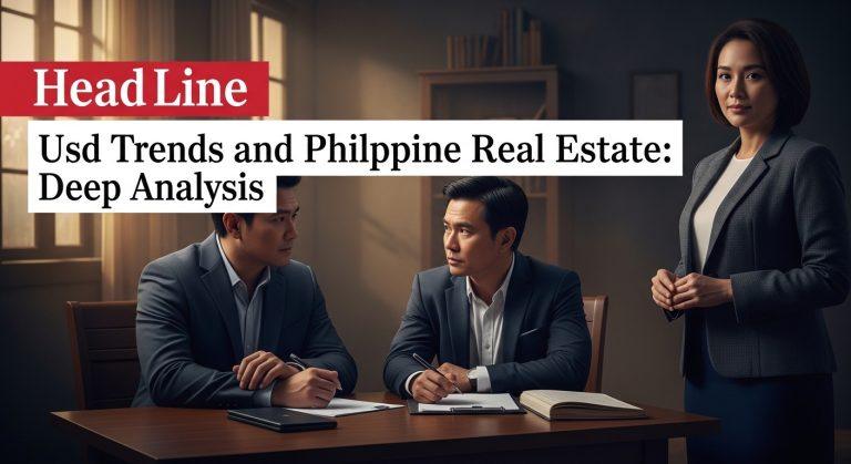 Philippine real estate market influenced by USD currency movements