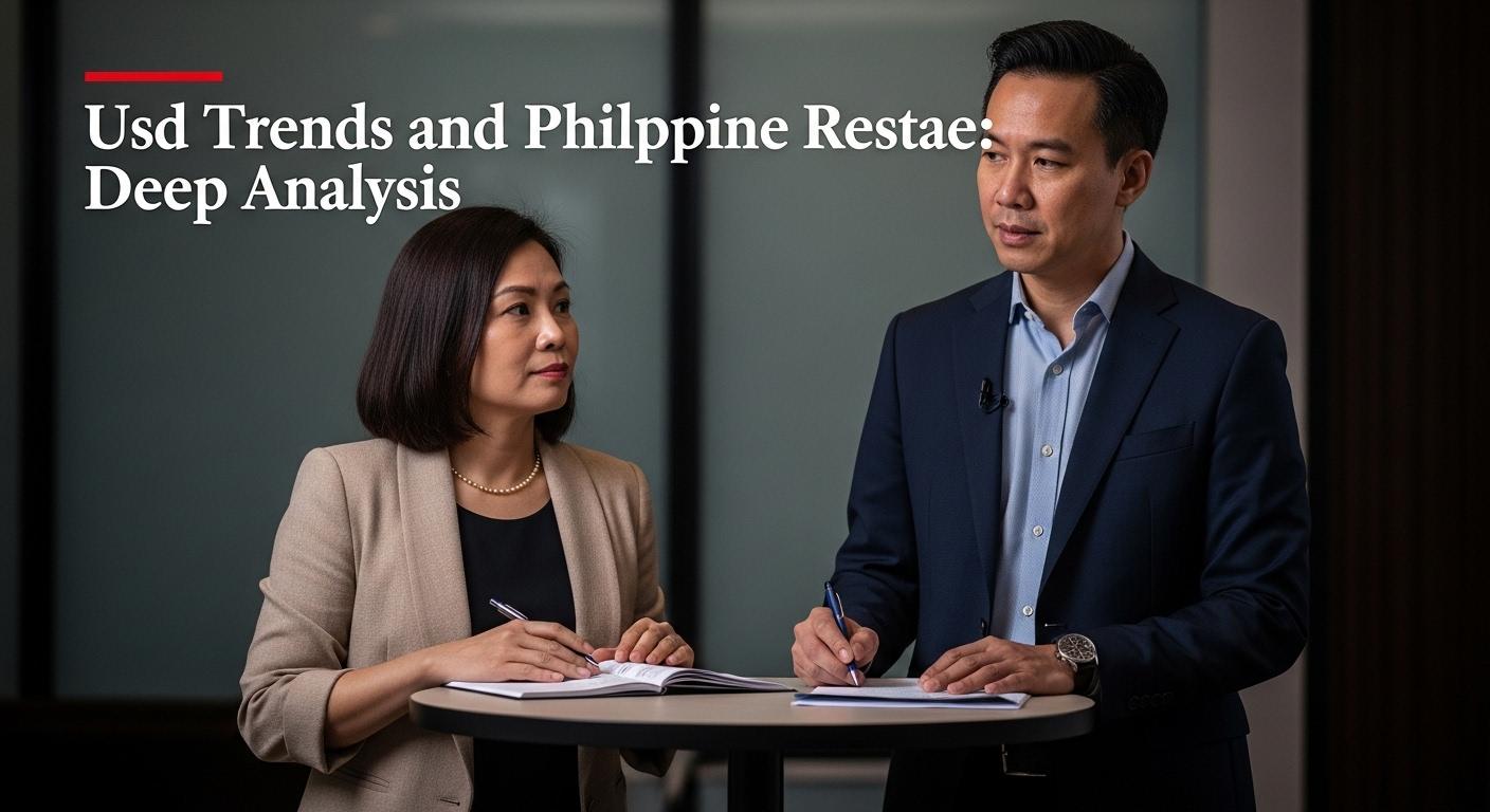 Philippine real estate market influenced by USD currency movements